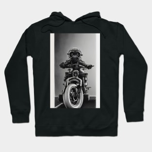 Moto chopper from the future №0013 Hoodie